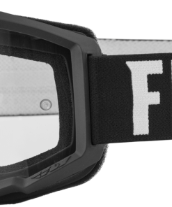Fly Racing FLY 2023 Focus Goggles Black/White W/Clear Lens