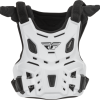 Fly Racing FLY 2023 Revel Roost White Youth Race Guards 1 Fly Racing FLY 2023 Revel Roost White Youth Race Guards -MX Protective Gear Shop MCL 7105703