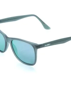 FMF Vision Origins Sunglasses Matte/Crystal/Smoke W/Purple Mirror Lens