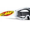 FMF Vision Powercore Youth Goggles Core White W/Clear Lens -MX Protective Gear Shop MCL 7105758