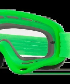 Oakley O Frame MX Goggles Moto Green W/Clear Lens