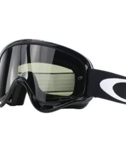 Oakley XS O-Frame MX Goggles Sand Jet Black W/Dark Grey & Clear Lens