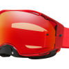 Oakley Airbrake MX Goggles Moto Red W/Prizm Torch Lens -MX Protective Gear Shop OA7046A500