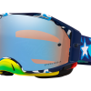 Oakley Airbrake MX Goggles Troy Lee Designs Blue Banner W/Prizm Mx Sapphire Iridium Lens 2 Oakley Airbrake MX Goggles Troy Lee Designs Blue Banner W/Prizm Mx Sapphire Iridium Lens -MX Protective Gear Shop OA7046D100