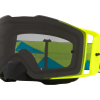 Oakley Front Line MX Goggles Tri-Retina W/Light Grey Lens