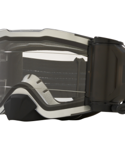 Oakley Front Line MX Goggles Tuff Blocks Black Gunmetal W/Race Ready Clear Lens