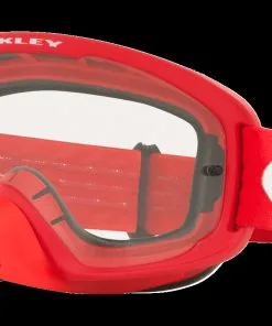Oakley O-Frame 2.0 Pro MX Goggles Moto Red W/Clear Lens High Impact Lens