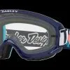 Oakley XS O-Frame 2.0 Pro MX Goggles TLD Anarchy Blue W/Clear High Impact Lens