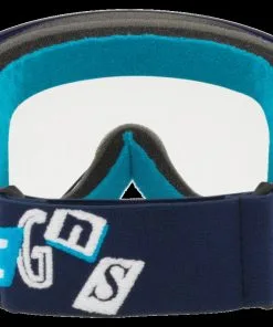 Oakley XS O-Frame 2.0 Pro MX Goggles TLD Anarchy Blue W/Clear High Impact Lens -MX Protective Gear Shop OA71161500 2