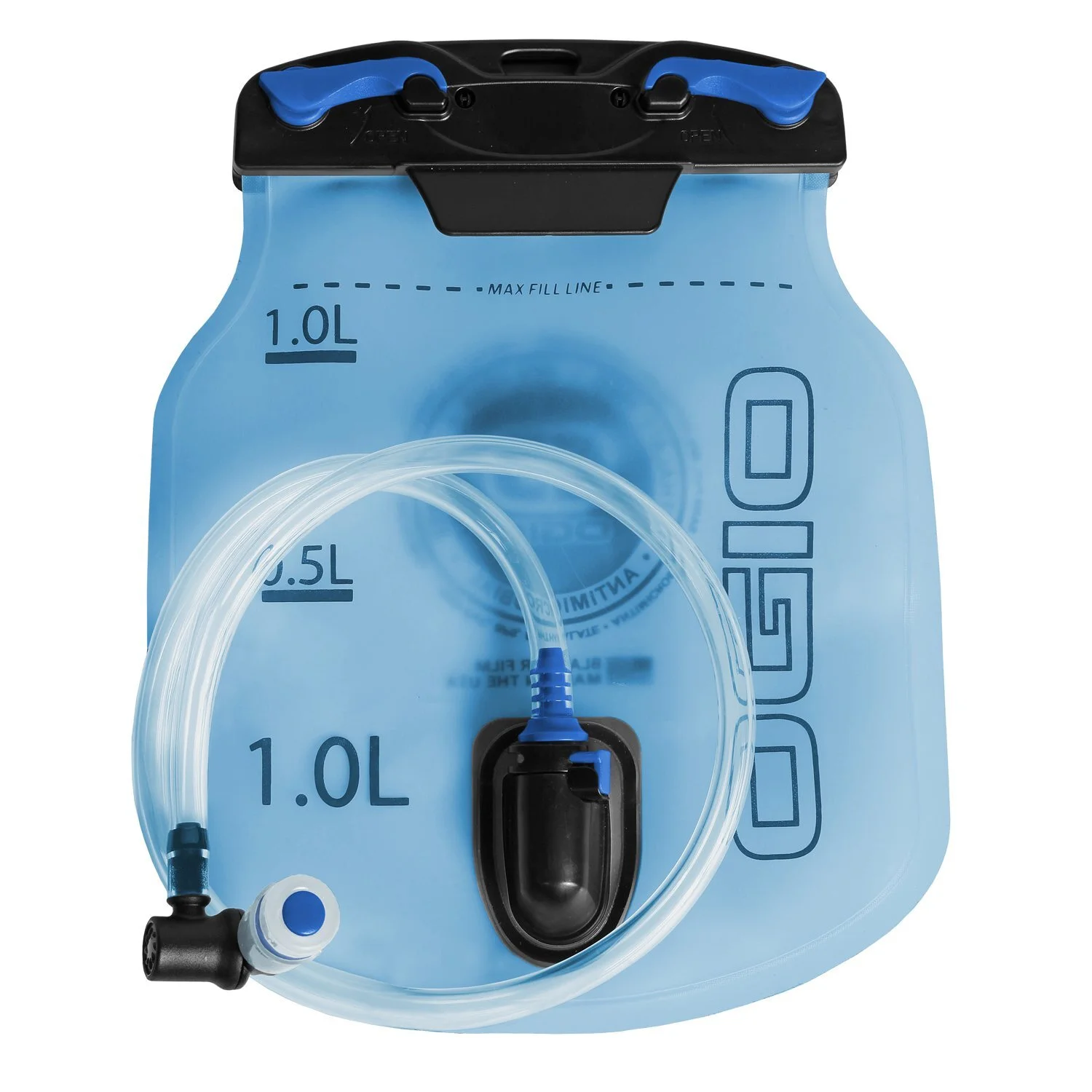 OGIO Replacement Hydration Bag Blue Bladder 1L (34oz) 3 OGIO Replacement Hydration Bag Blue Bladder 1L (34oz)
