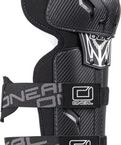 O'Neal Oneal 2023 Pro II RL Carbon Look Black Knee Guards