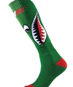 O'Neal Oneal 2023 Pro MX Bomber Green Youth Socks