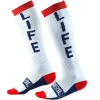 O'Neal Oneal Pro MX Moto Life White/Red/Blue Socks
