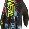 O'Neal Oneal 2023 Matrix Villain Black Youth Gloves