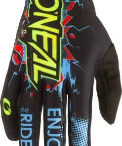 O'Neal Oneal 2023 Matrix Villain Black Youth Gloves