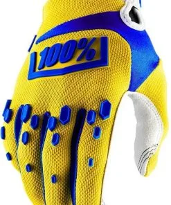 100% Airmatic Yellow Gloves