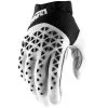 100% Airmatic Steel Black/White Gloves -MX Protective Gear Shop ONE 10012 011 1 ALT1 HOST
