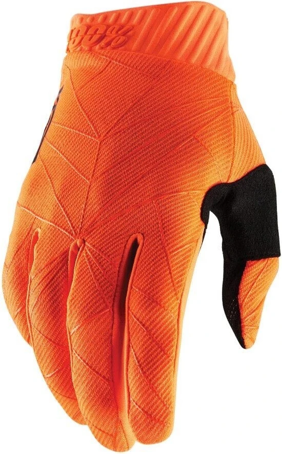 100% Ridefit Fluro Orange/Black Gloves 3 100% Ridefit Fluro Orange/Black Gloves