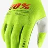100% ITrack Fluro Yellow Gloves -MX Protective Gear Shop ONE 10015 004 1 ALT1 HOST
