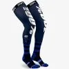 100% Rev Performance Moto Navy/White Knee Brace Socks
