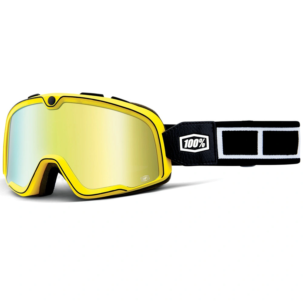 100% Barstow Classic Goggles Burnworth W/Mirror Gold Lens 3 100% Barstow Classic Goggles Burnworth W/Mirror Gold Lens
