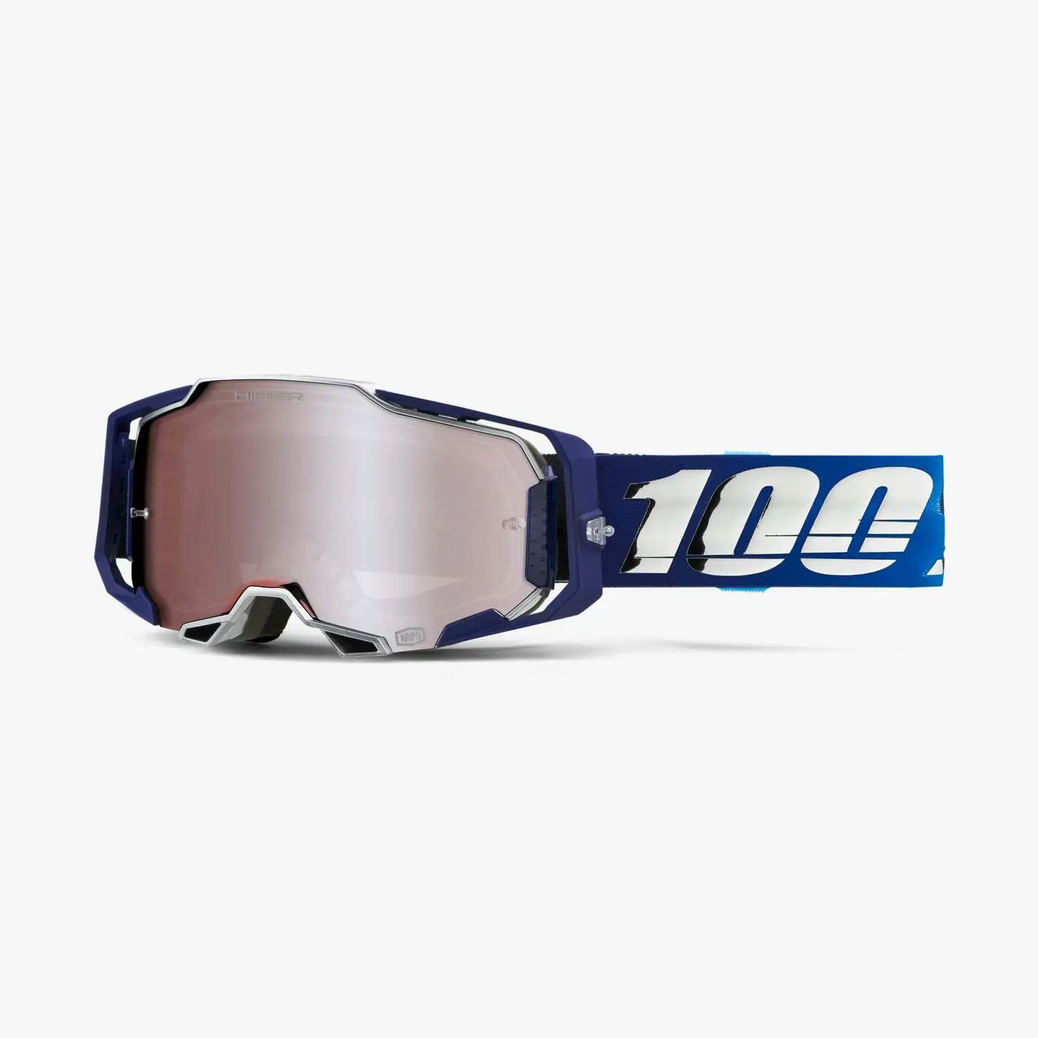 100% Armega Goggles Novel W/HiPER Silver Flash Mirror Lens 3 100% Armega Goggles Novel W/HiPER Silver Flash Mirror Lens