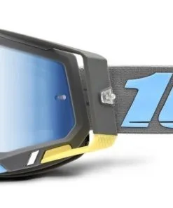 100% Racecraft2 Goggles Trinidad W/Mirror Blue Lens