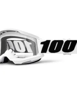 100% Strata2 Goggles Everest W/Clear Lens