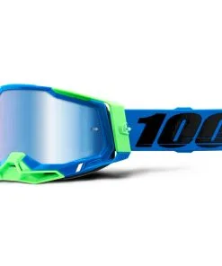 100% Racecraft2 Goggles Fremont W/Mirror Blue Lens