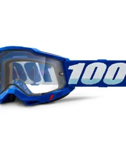 100% Accuri2 Enduro Goggles Blue W/Clear Lens