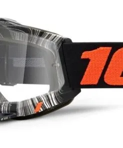 100% Accuri2 Youth Goggles Geospace W/Clear Lens