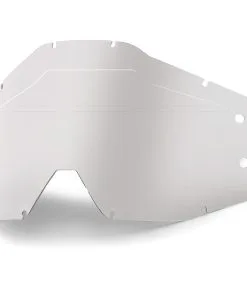 100% Replacement Clear Lens W/No Sonic Bumps For Accuri/Strata Forecast Goggles