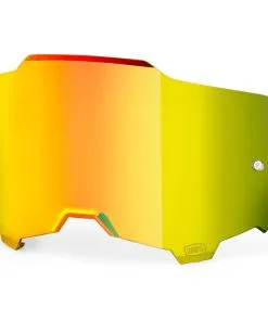 100% Replacement Gold Mirror Lens For Armega Goggles