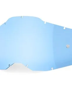 100% Replacement Blue Lens For Racecraft2/Accuri2/Strata2 Goggles