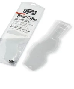 100% Standard Tear-Offs For Racecraft2/Accuri2/Strata2 Googles (20 Pack)