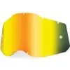 100% Replacement Gold Mirror Lens For Accuri2/Strata2 Youth Goggles