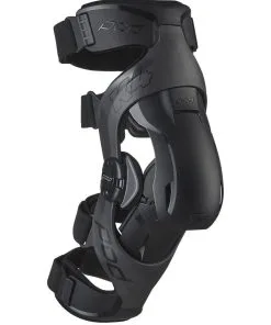 POD K4 2.0 Graphite/Black Youth Left Knee Brace -MX Protective Gear Shop PDK4018459YTH 2