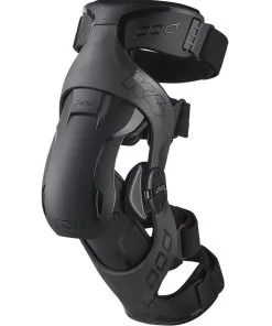POD K4 2.0 Tall Graphite/Black Youth Left Knee Brace -MX Protective Gear Shop PDK4018459YTHT 1