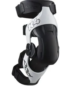 POD K4 2.0 White/Black Left Knee Brace -MX Protective Gear Shop PDK4022058 ALT1 HOST 2