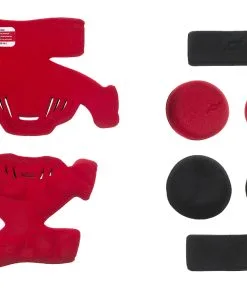 POD K300 Red Left Knee Brace Pad Set