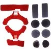 POD K4 Red Right Knee Brace Pad Set -MX Protective Gear Shop PDKP441066OS