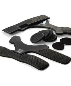 POD KX 2.0 Black Left Knee Brace Pad Set