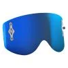 Scott Replacement Single Blue Chrome AFC Works Lens For RecoilXI/80's Goggles -MX Protective Gear Shop SC205187 282