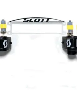 Scott Works Film System Kit W/Anti-Stick Grid Black For Hustle/Tyrant Goggles