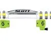 Scott Works Film System Kit W/Anti-Stick Grid Yellow For Hustle Goggles -MX Protective Gear Shop SC265916 222