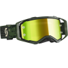 Scott Prospect Goggles Kaki Green W/Yellow Chrome Works Lens