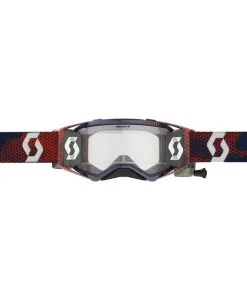 Scott Prospect WFS Goggles Red/Blue W/Clear Lens -MX Protective Gear Shop SC272822 1228113 2