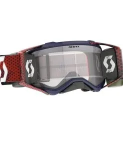 Scott Prospect WFS Goggles Red/Blue W/Clear Lens