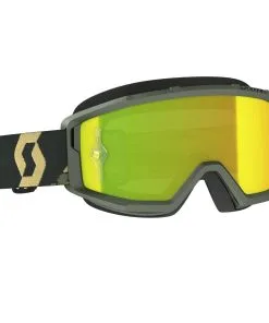 Scott Primal Goggles Camo Khaki W/Yellow Chrome Works Lens