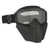 Scott Primal Safari Facemask Goggles Black W/Clear Lens